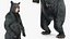 Standing Black Bear