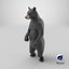 Standing Black Bear