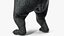 Standing Black Bear