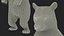 Standing Black Bear