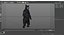 Standing Black Bear