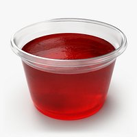 Red Jello Cup