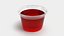 Red Jello Cup