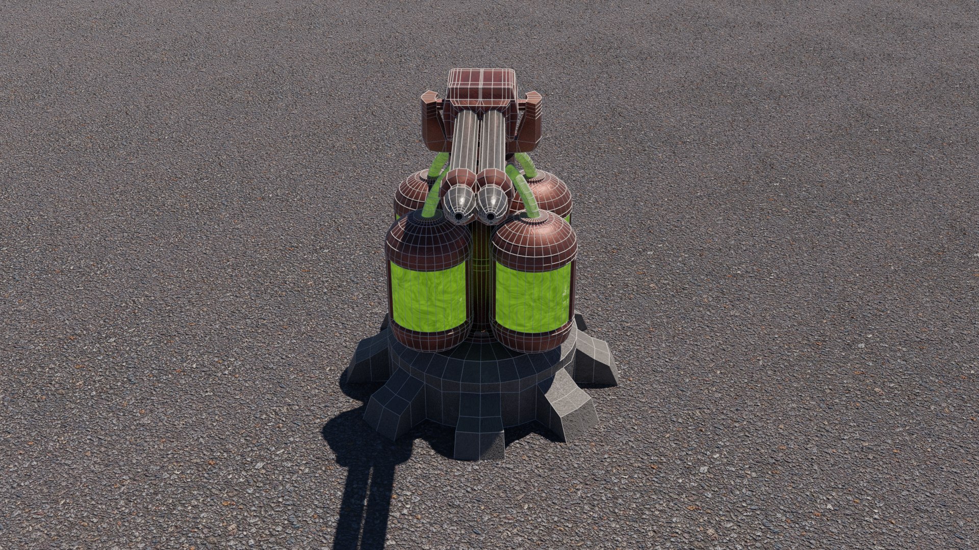 3D model flamethrower turret https://p.turbosquid.com/ts-thumb/vR/LM1sbX/uzQzTFwD/wire1/png/1605294747/1920x1080/fit_q87/bec21e727ebcc9480bec2fd7c5e0b0bbec59e674/wire1.jpg