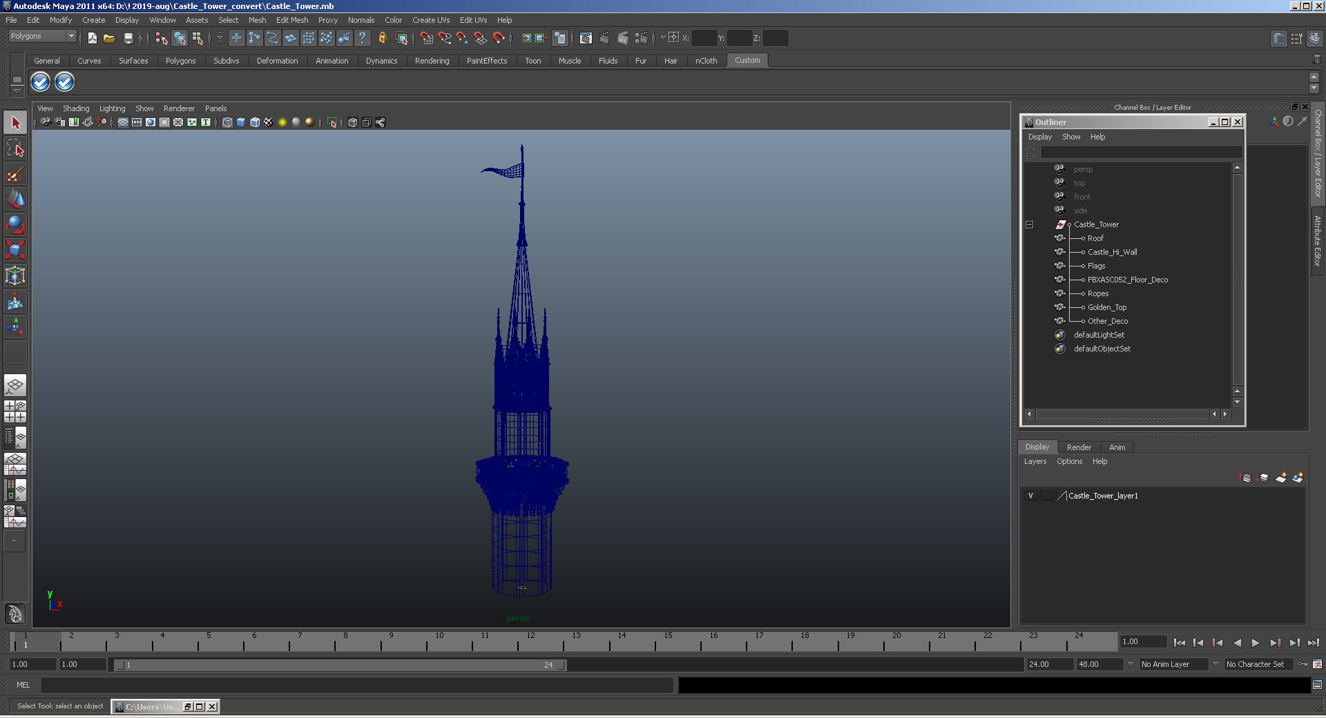 3D castle tower model https://p.turbosquid.com/ts-thumb/vR/MlfMTl/BnZOGQjt/castletower3dmodel010/jpg/1566363846/1920x1080/fit_q87/f1b36f5368ddb0c6657a18c194ce674e6e5405a4/castletower3dmodel010.jpg