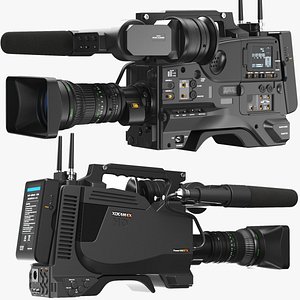 3D Detailed Studio Camera