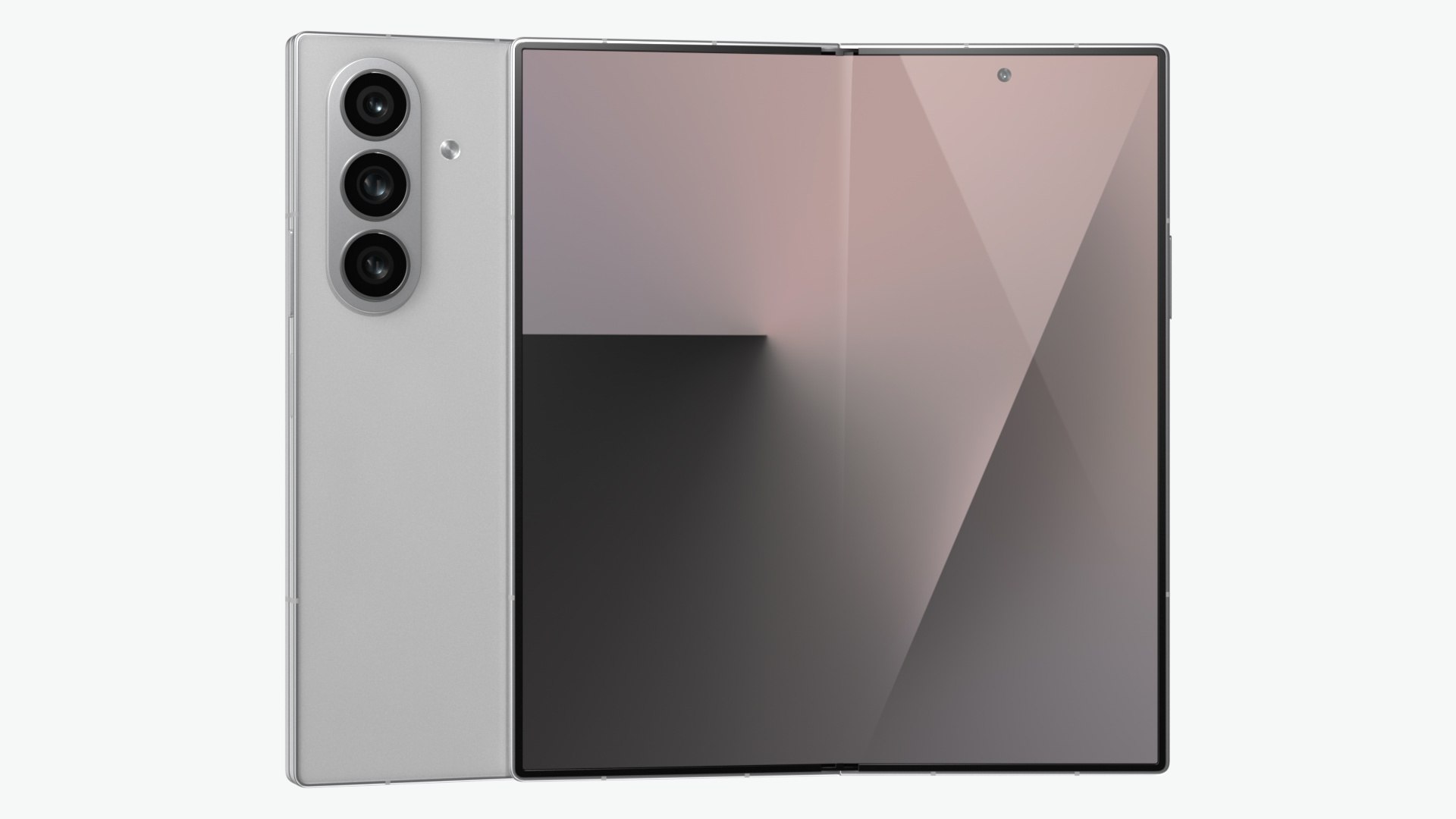 Samsung Galaxy Z Fold 7 Silver Shadow 3D - TurboSquid 2432101