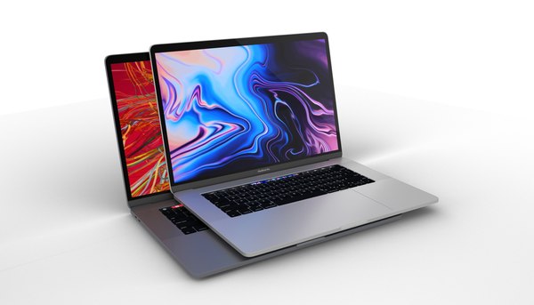 2019 MacBook Pro 15インチ全色タッチバー付き3Dモデル - TurboSquid 1410332