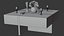 Reception Desk PART12 3D model
