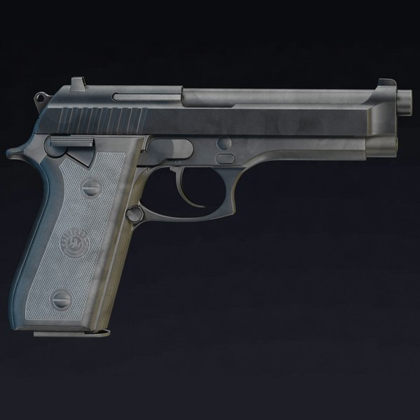 Handgun Taurus 3D Models for Download | TurboSquid