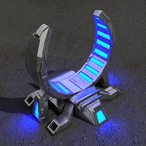 Portal sci-fi building