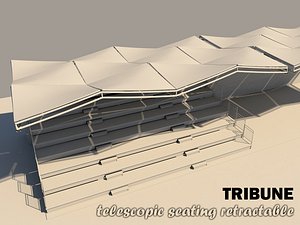 TRIBUNE - retractable seating