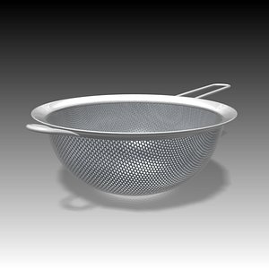 kitchen sieve 3d max