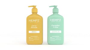 3D model Body Moisturizer Bottles