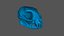 skull cat 3D