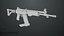 Machine Gun 13 Metal All PBR Unity UE Textures 3D model