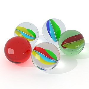 3D toy marble