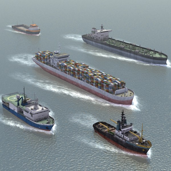 Civilian Ships 5 Set 2013