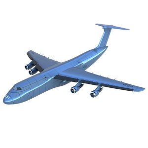 Lockheed C-5 military transportation aircraft