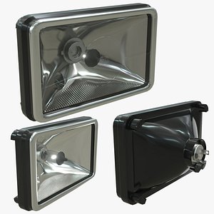 Truck Headlight 3D