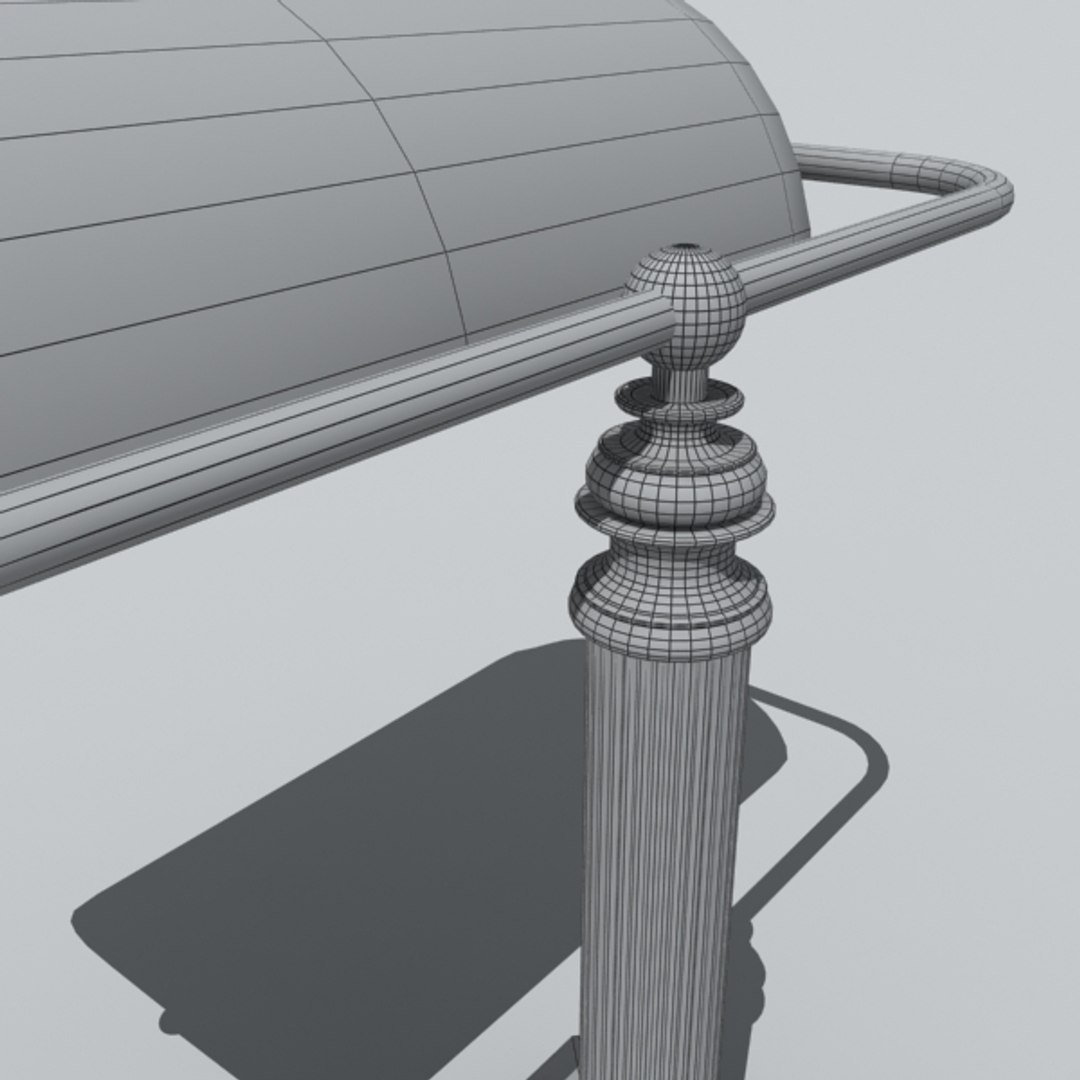 3dsmax desk lamp