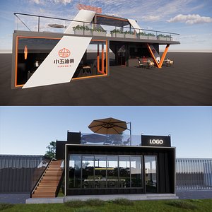 3D Container coffee shop-11