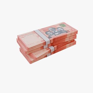 100 Dominican Peso DOP model