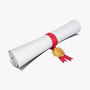 Scroll paper with seal