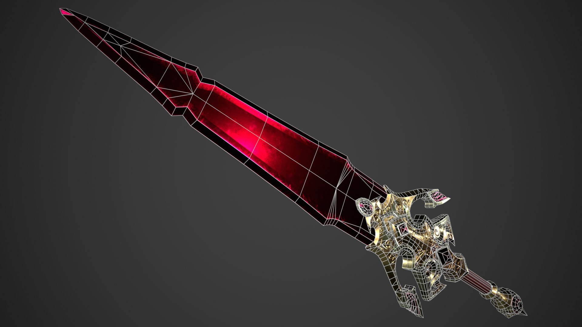 Fantasy Dagger 3D model - TurboSquid 2133360