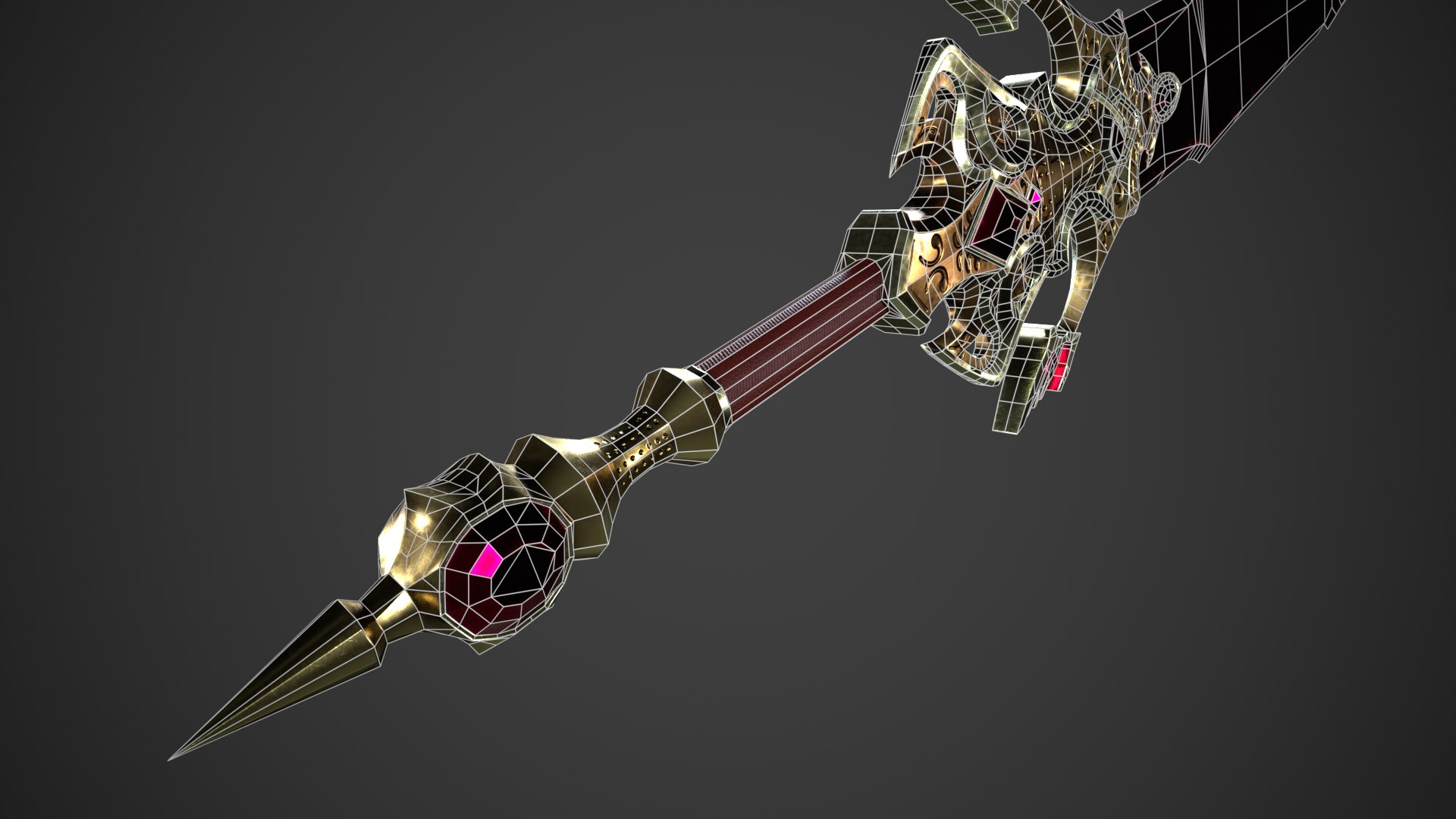 Fantasy Dagger 3D model - TurboSquid 2133360