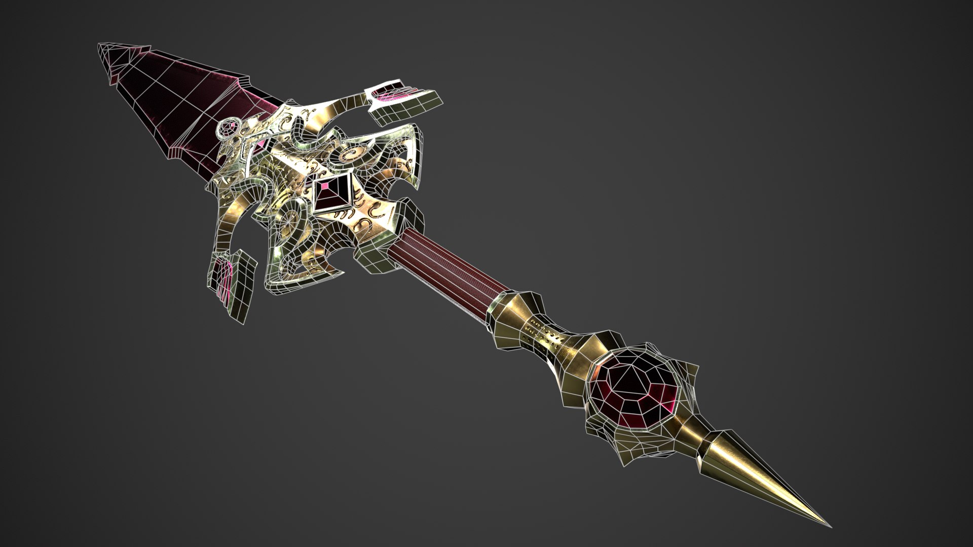 Fantasy Dagger 3D model - TurboSquid 2133360
