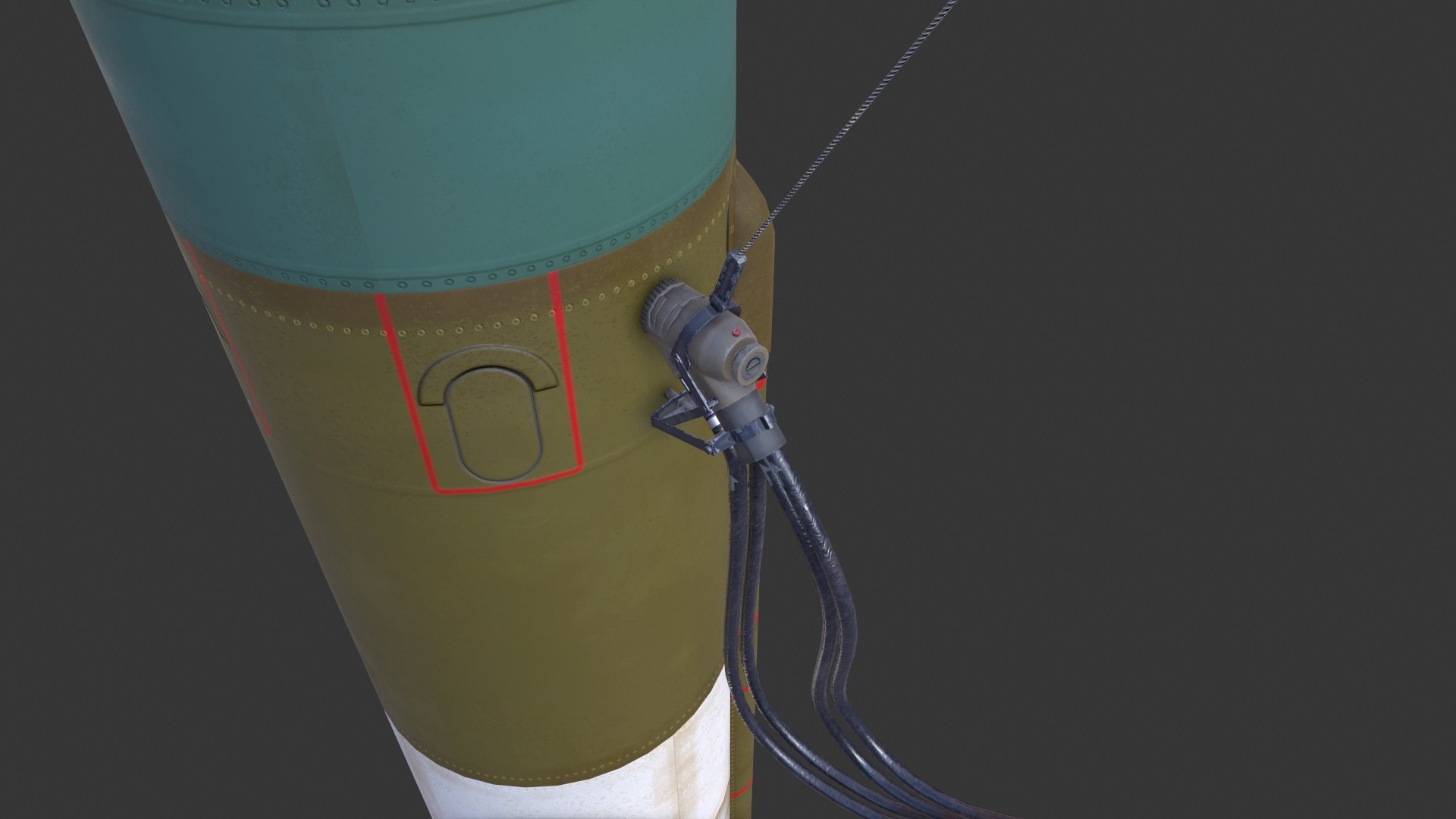 3D ICBM Minuteman 3 With Silo Model - TurboSquid 2077208