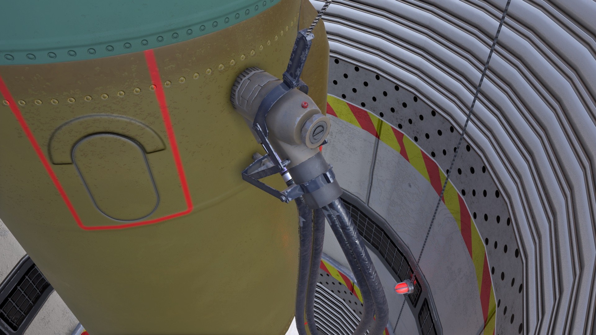 3D ICBM Minuteman 3 With Silo Model - TurboSquid 2077208