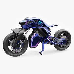 Futuristic Balancing Motorcycle Concept