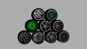3D tire rim