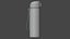 Blue plastic sport bottle