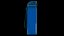Blue plastic sport bottle