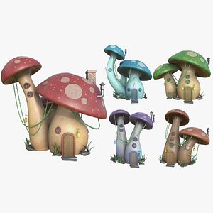 Mushroom house collection