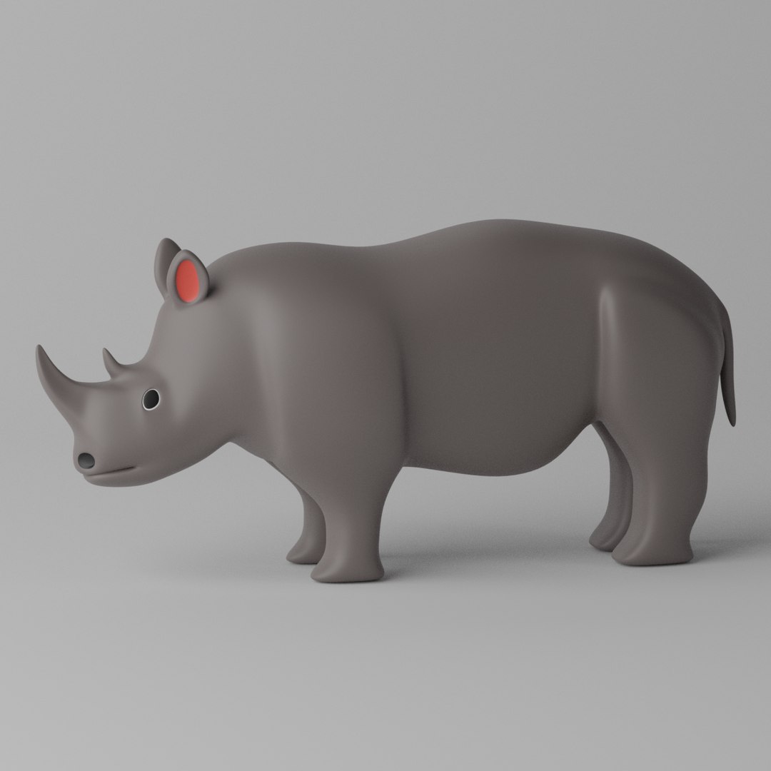 3D Cartoon Rhinoceros Rhino model https://p.turbosquid.com/ts-thumb/vS/Ggq0a5/IZ/23/png/1690897352/1920x1080/fit_q87/d1227127c1459b219974cd1f75581e319468027a/23.jpg