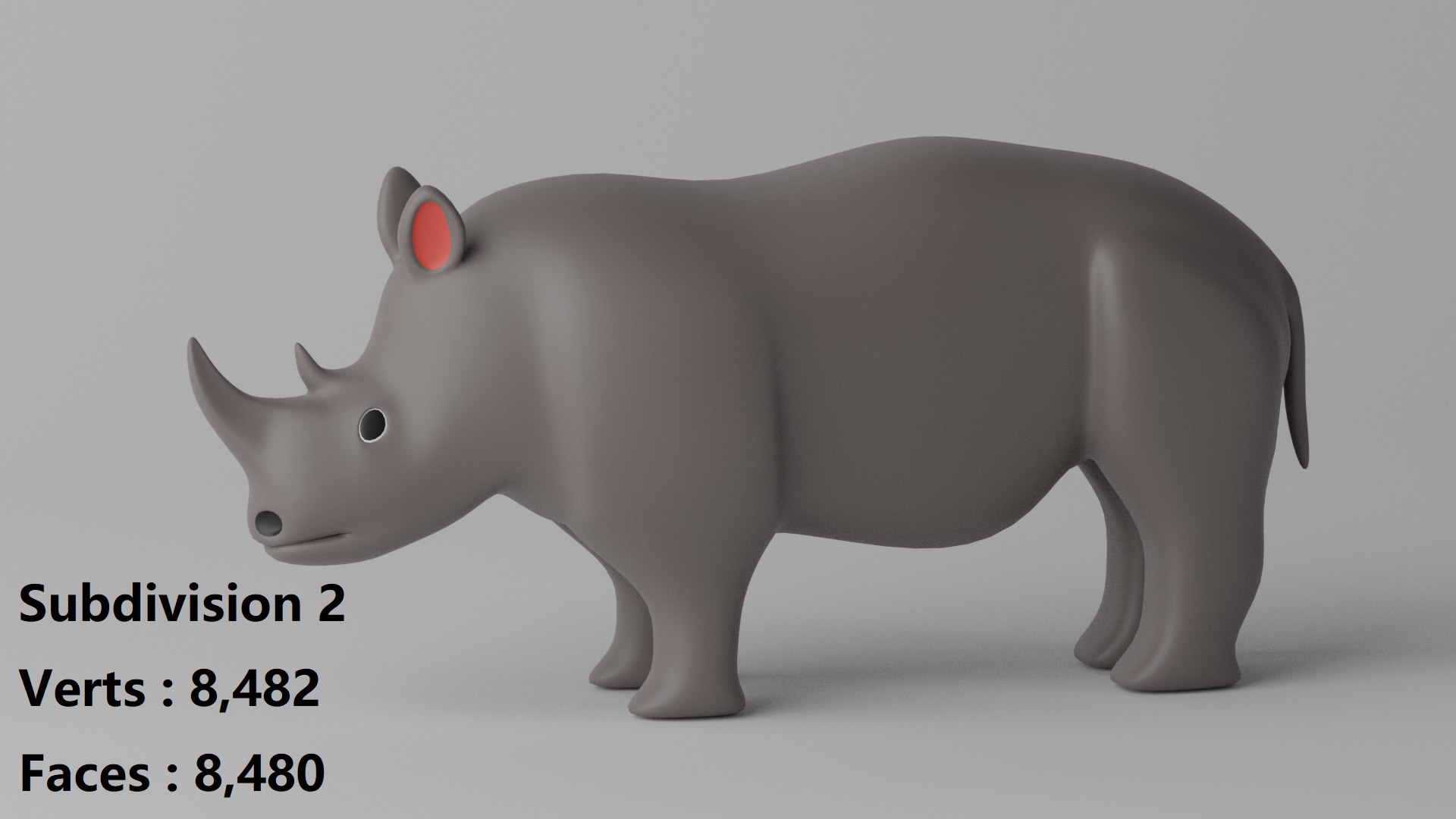 3D Cartoon Rhinoceros Rhino model https://p.turbosquid.com/ts-thumb/vS/Ggq0a5/ms/14/png/1690897329/1920x1080/fit_q87/6551abb7817a6545e57df17203eb6b1d9c624ad1/14.jpg