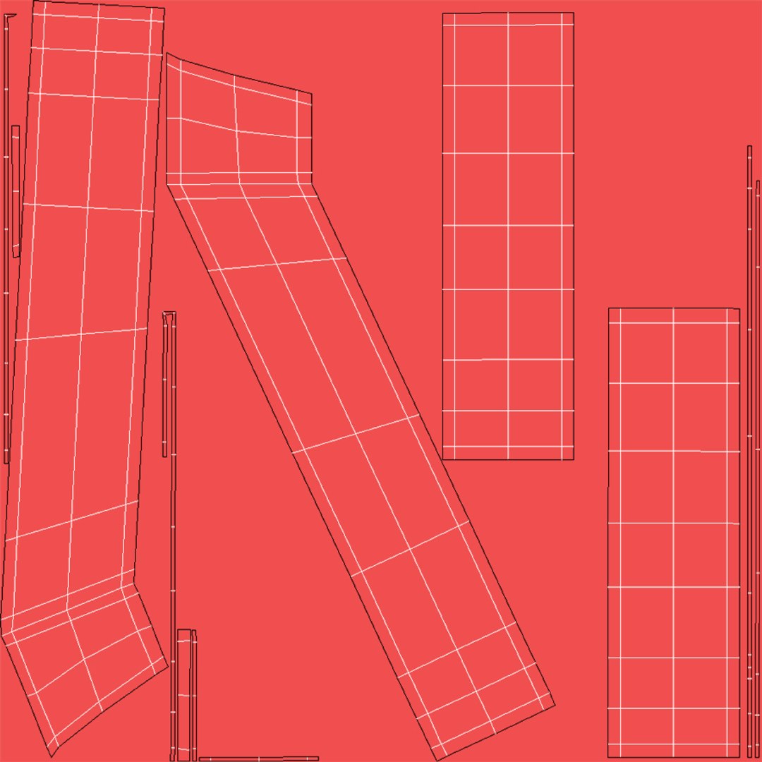 Red Ribbon Number 7 3D - TurboSquid 2166255