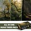 3D model Huge All In One Tree Set Pack