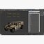 Troop Carrier HMMWV m1035 Rigged Camo 3D Model