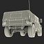 Troop Carrier HMMWV m1035 Rigged Camo 3D Model
