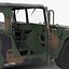 Troop Carrier HMMWV m1035 Rigged Camo 3D Model