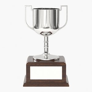 3D realistic trophy cup 3