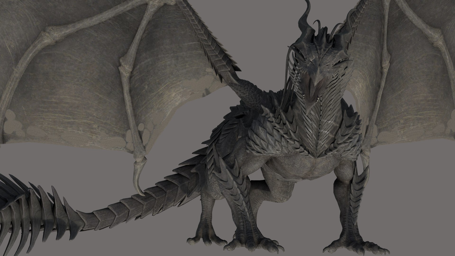 3D Dragon Rigged model - TurboSquid 2088844