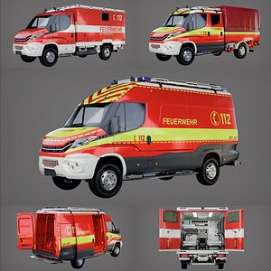 Dosch 3D - Fire Service - Multi Role Vehicle Details - Central Europe