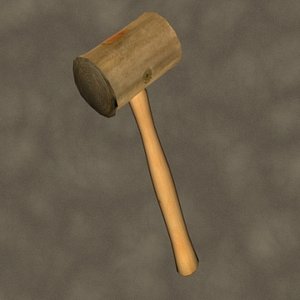 3ds max rawhide mallet zipped