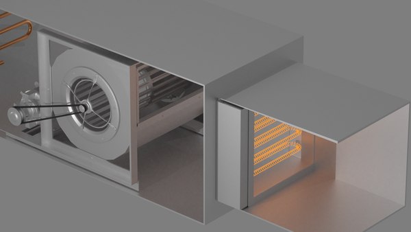 modelo 3d Unidad de tratamiento de aire UTA - TurboSquid 2263128